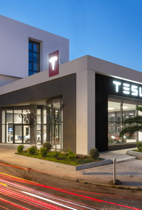 Tesla retail store