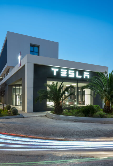Tesla retail store