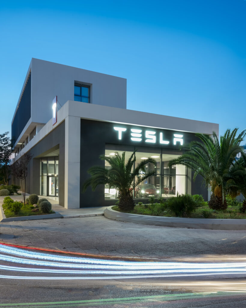 Tesla retail store