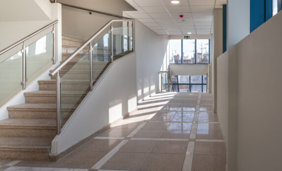 Office building interior